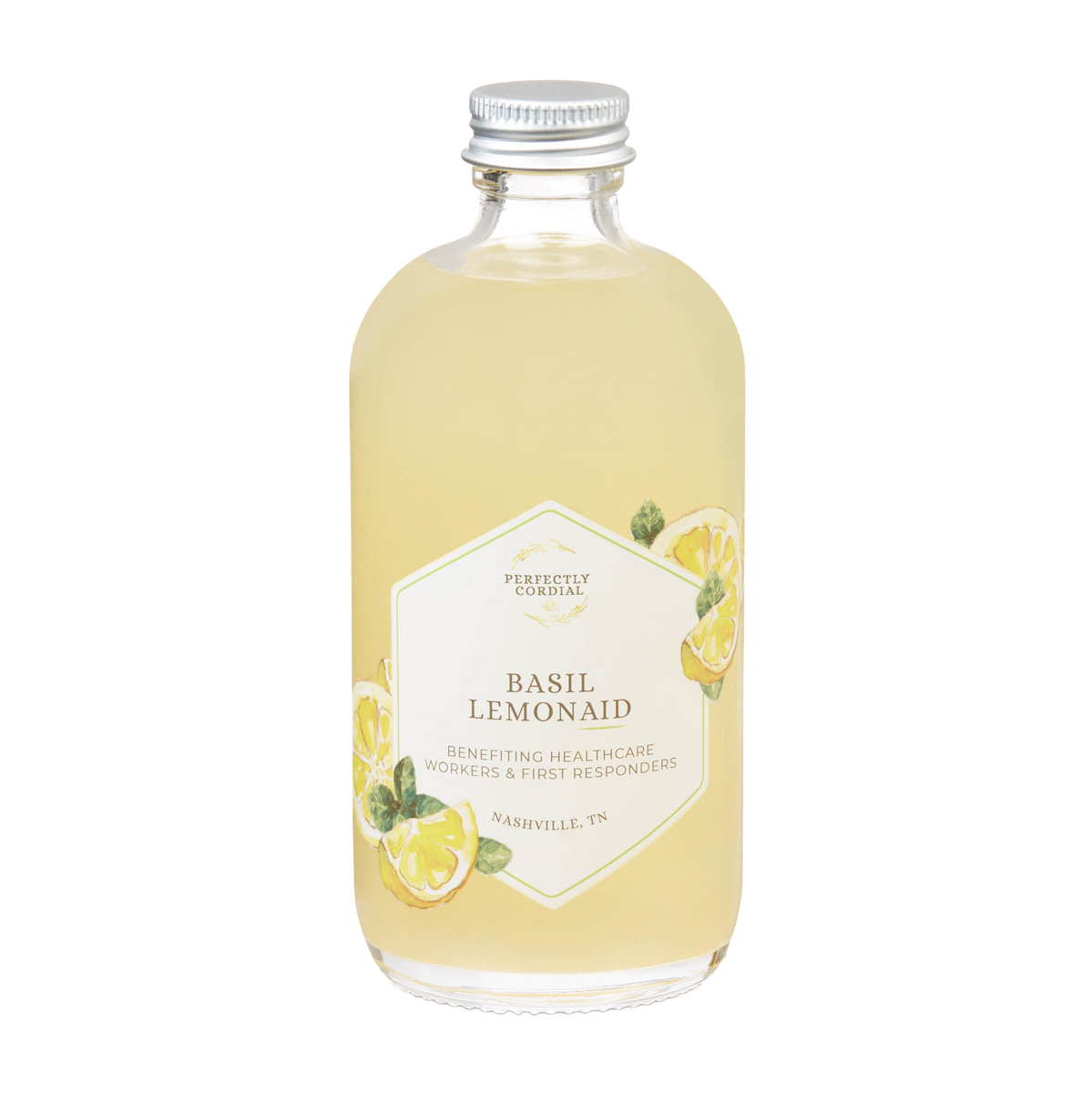 Basil Lemonaid Cocktail & Mocktail Mixer – Perfectly Cordial